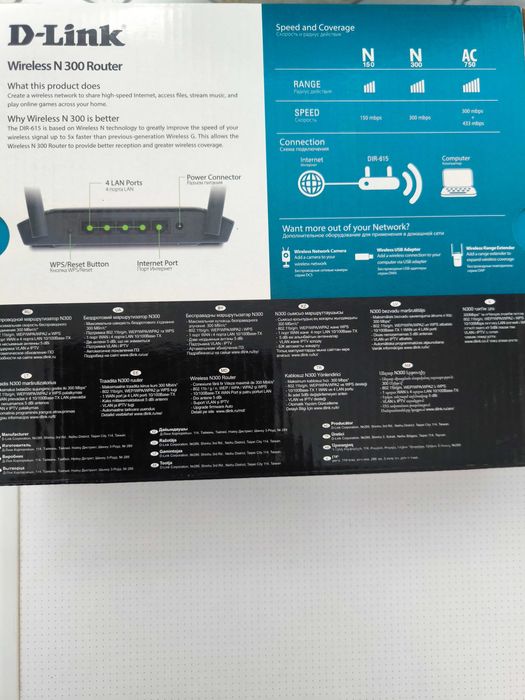 роутер D-Link DIR-615 N300