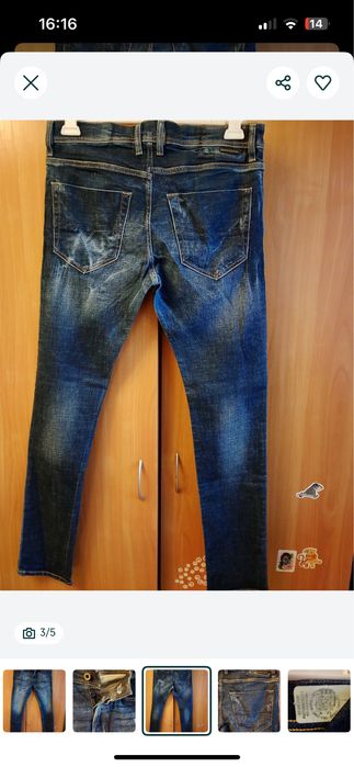 DIESEL Tepphar", мъжки дънки