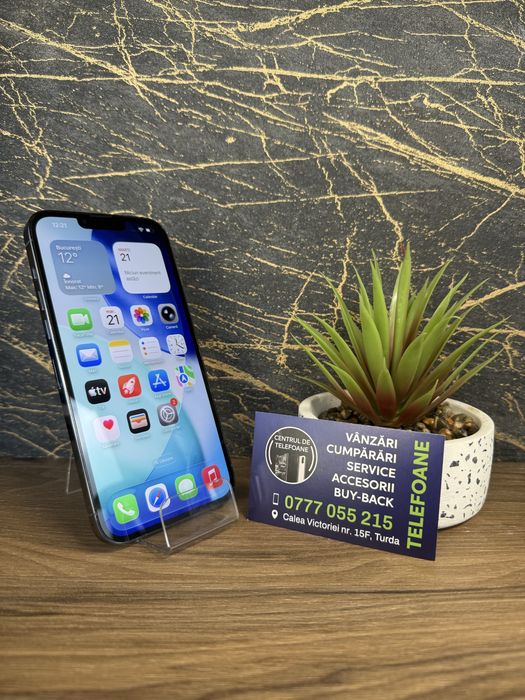 Iphone 13 Pro Max/256Gb/Garantie 2 Ani Centrul de Telefoane Turda/Rate