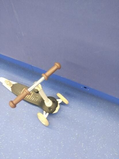 Trotinetă B1 500 negru-bej - produs resigilat - (SecondHand) Decathlon