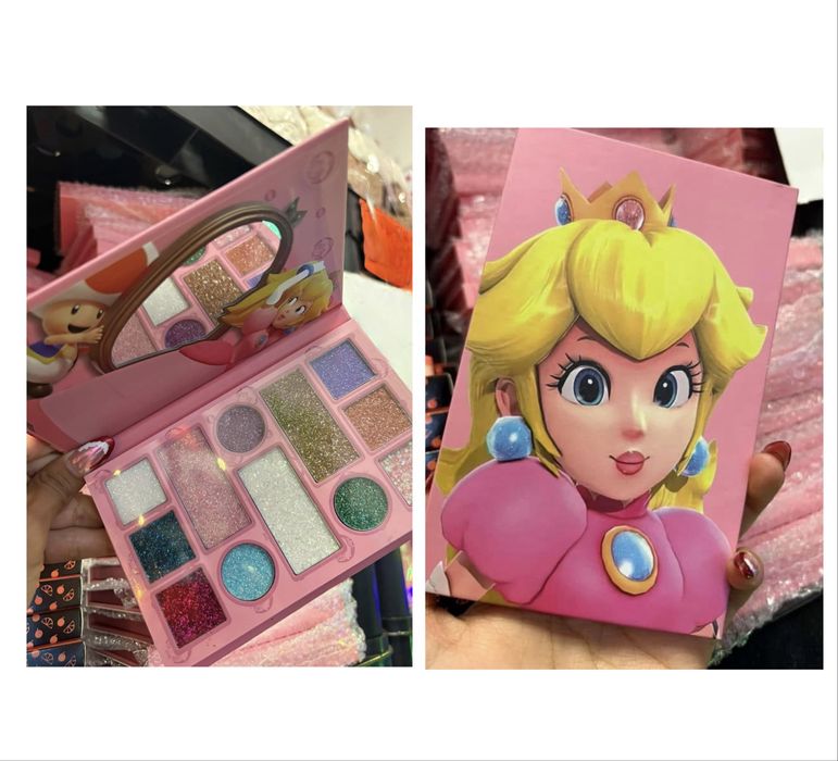 Палитра с детски гримове Принцеса Праскова от Супер Марио/Прасковка