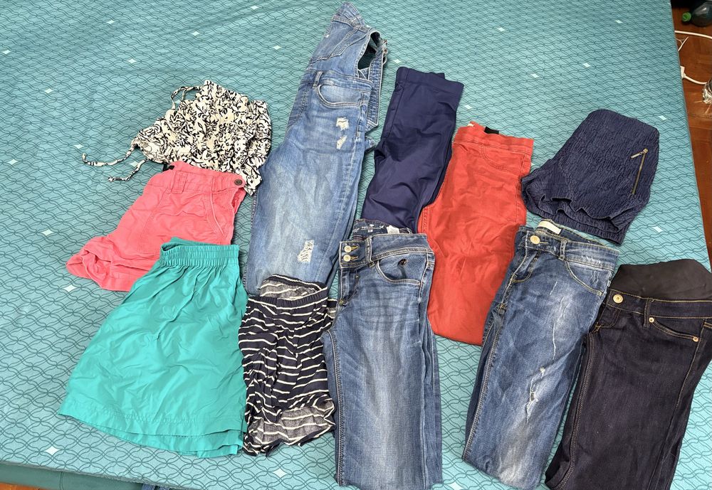 Lot blugi si pantaloni dama marimi xs-s