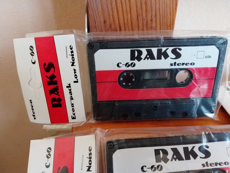 Аудиокасетки "С-60" "12бр х 0,40€" нови!+Доставка!