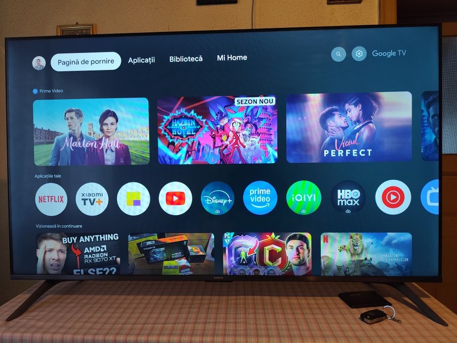 Televizor LED Smart XIAOMI Mi TV  55, Ultra HD 4K, 139 cm
