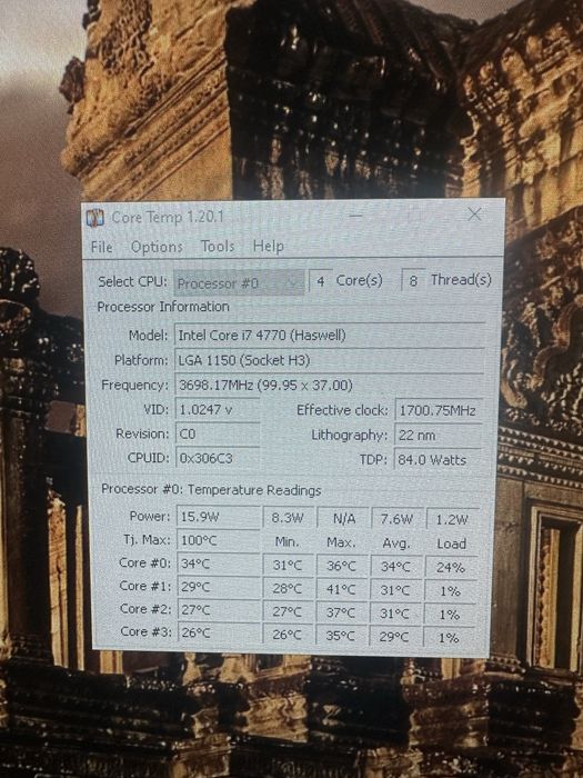 Vand Kit I7 3.40GHz 8gb ram