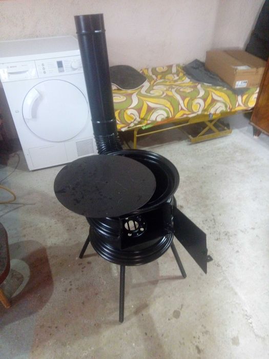 Soba de gradina cu plita