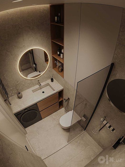 U Tower с видом на Tashkent City — 35 м² на 12 этаже`