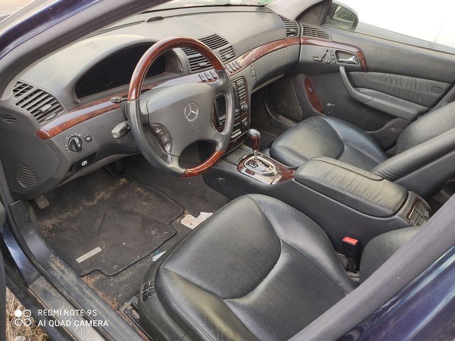 Мерцедес S320 бензин на части!