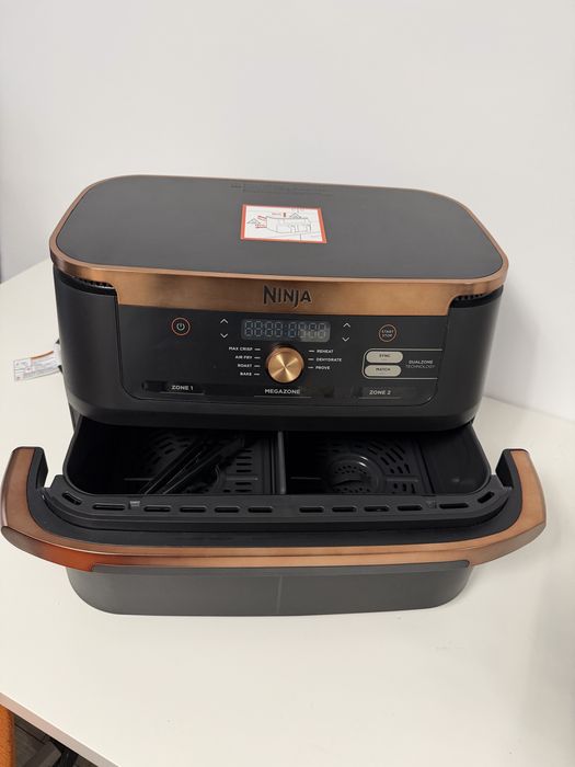 Air Fryer Ninja AF500EU MegaZone 10.4L – Noua