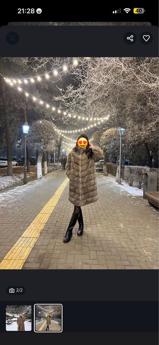 Шуба в идеальном состоянии