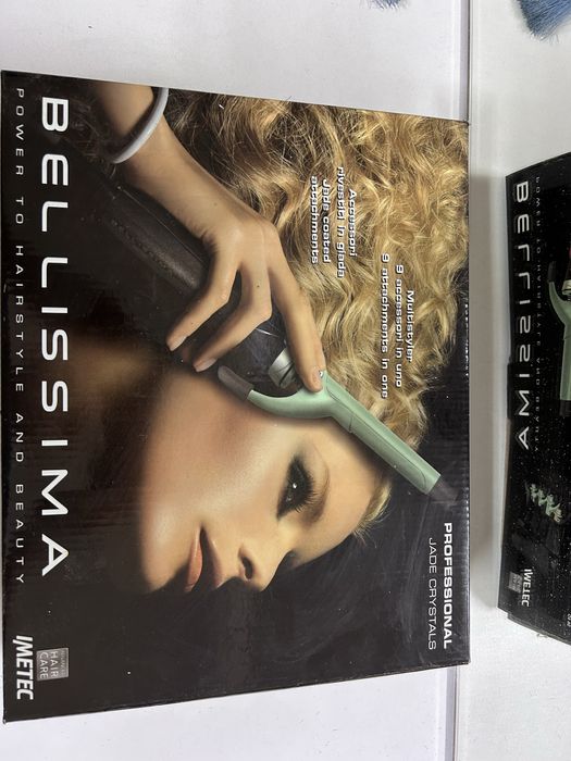 Комбинирана маша за коса и преса Bellissima