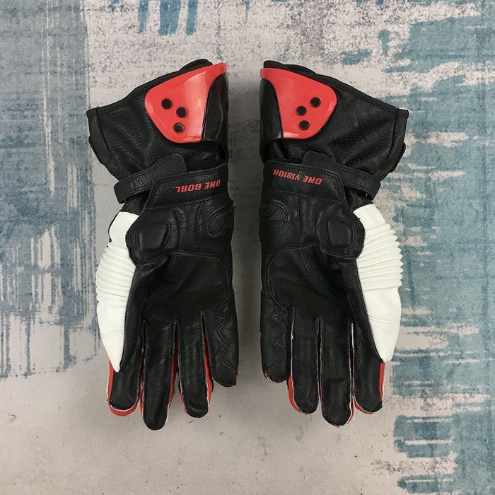 3 цвята кожени мото ръкавици Alpinestars НОВИ