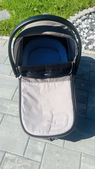 Carucior 3in1 Chicoo Active3 Dark Beige