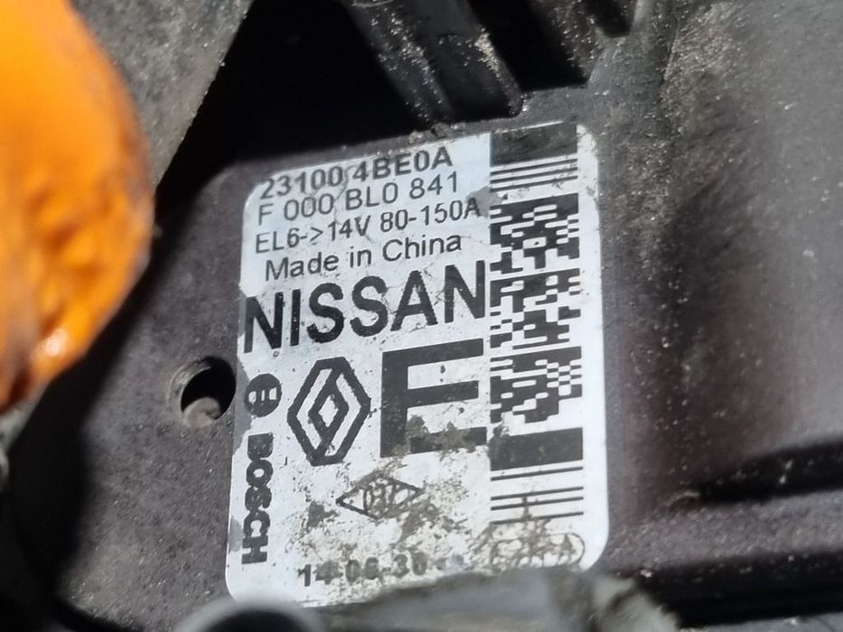 Alternator Nissan X - Trail T32 1.6 D 2014 - 2017 130CP 1598CC R9M Euro6 (1495) Diesel ...