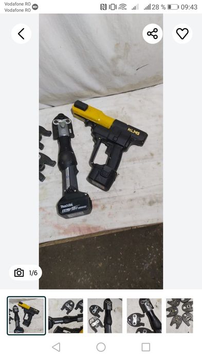 Klauke henco rems ridgid presa sertizat