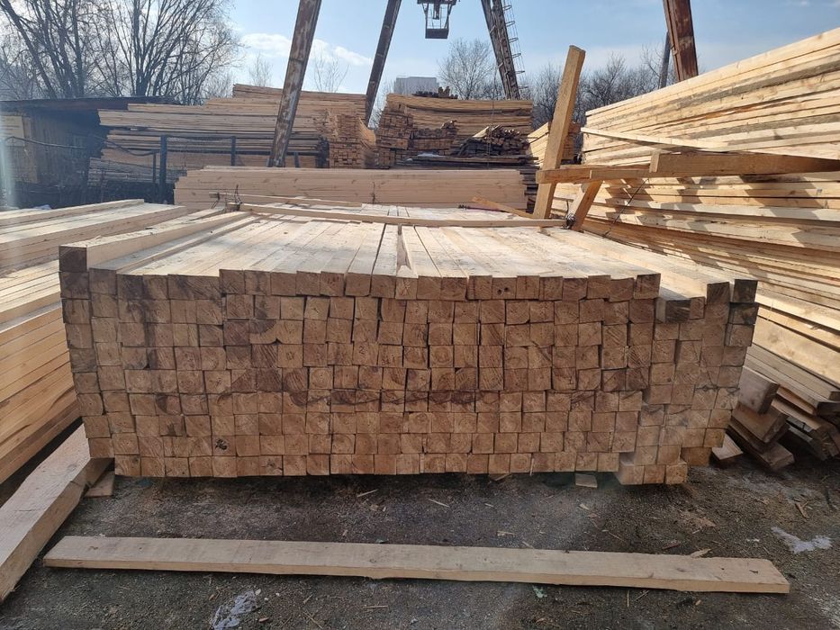 Пиломатериал обрезной