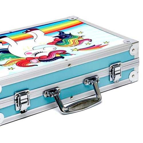 Рисувателен комплект 145 части в куфарче