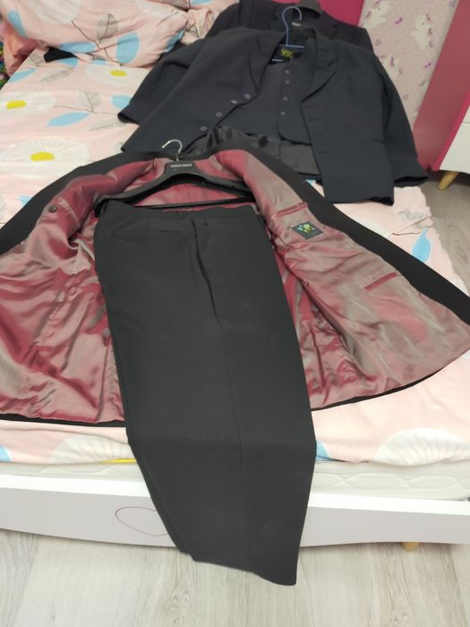 Costum negru bărbați TED BAKER mărime 52 stare impecabilă