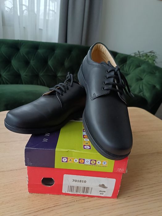Pantofi negri piele Pablosky măr.40