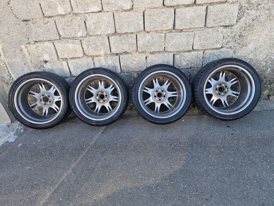 Jante BBS 18” cu anvelope NOKIAN 245/40/18 – Set complet