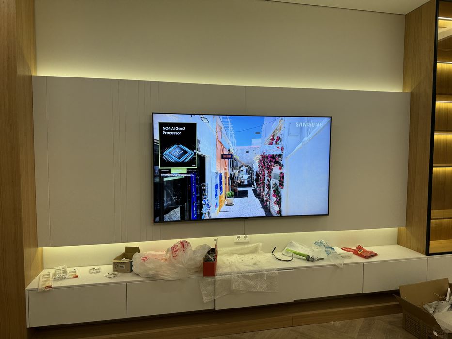 Подвес тв на кронштейн