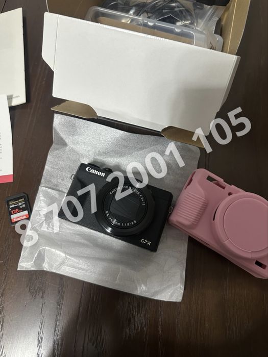 Фотоаппарат Canon G7X Mark III