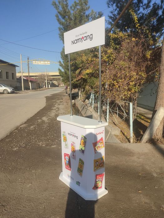 Ресепшен и промостойки в Аренду Ташкент