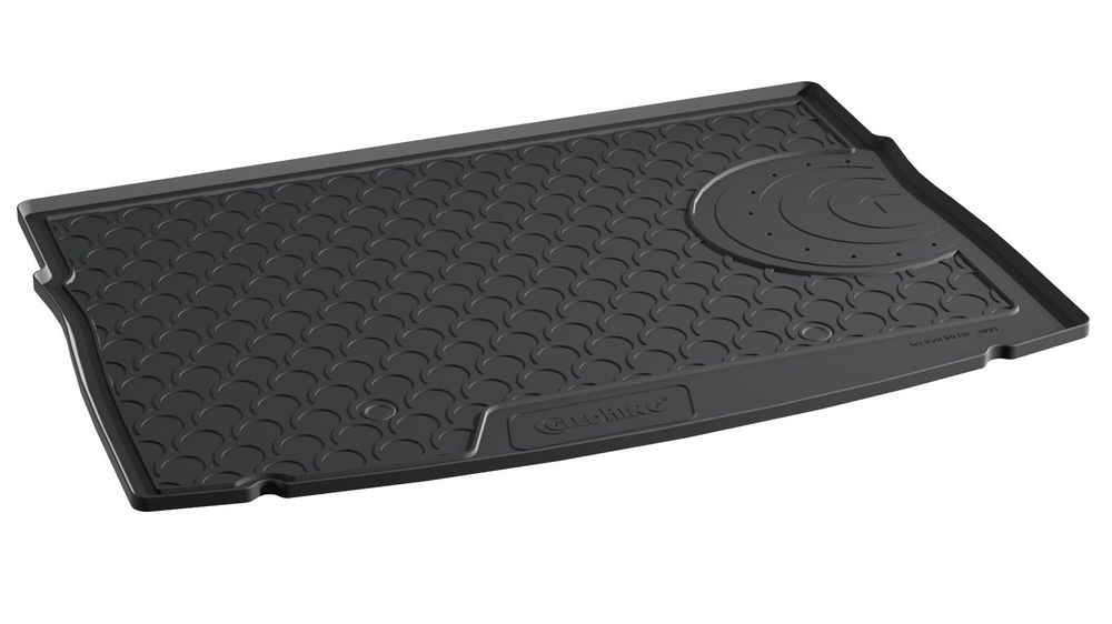 Tavita portbagaj Vw Golf 7 Hatchback, e-Golf VII Hatchback 2012-2020, ptr podea inaltata, din cauciuc Rubbasol, marca Gledring