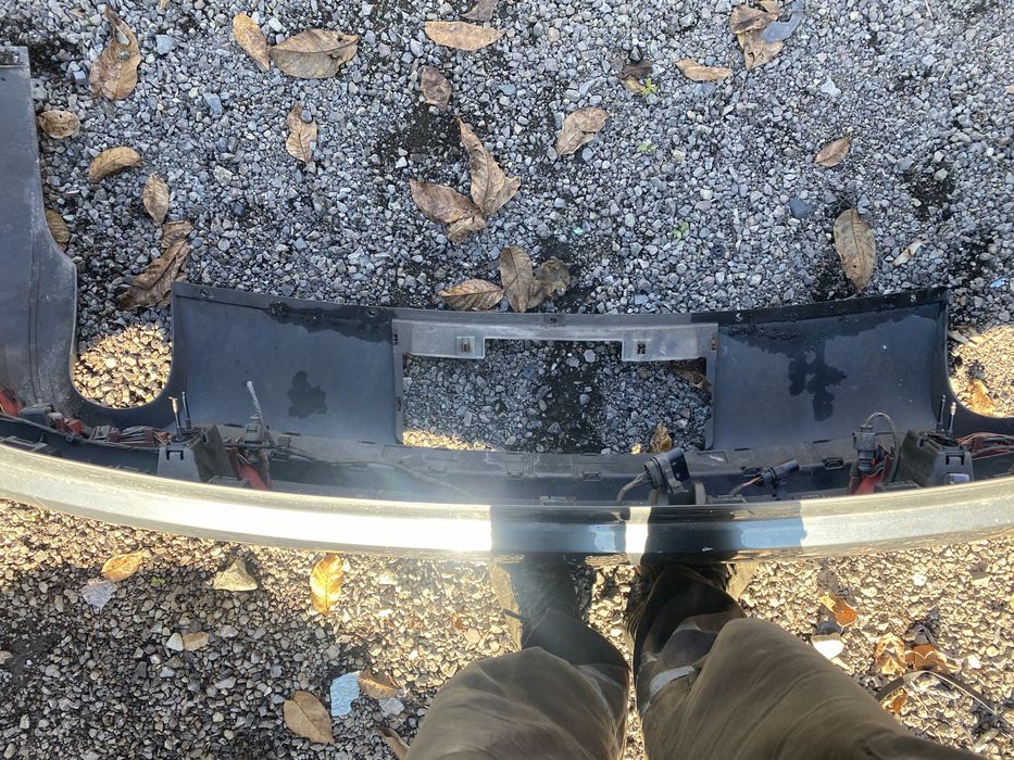 задна броня ауди кю7 с лайн фейслифт q7 facelift s line