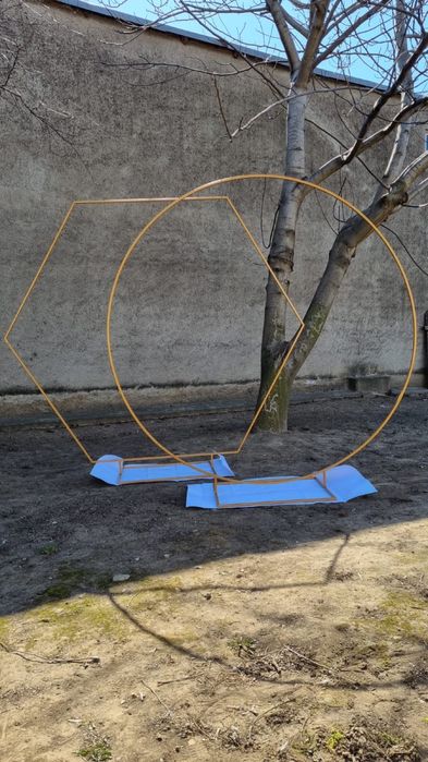 Arcada baloane si flori