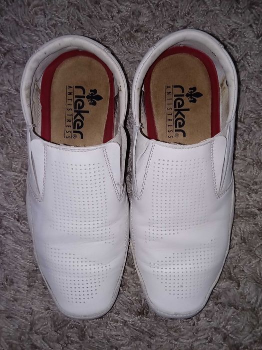 Мокасины бежевые Reiker