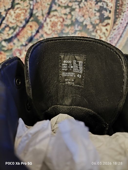 Продаются ботинки ЕССО качество