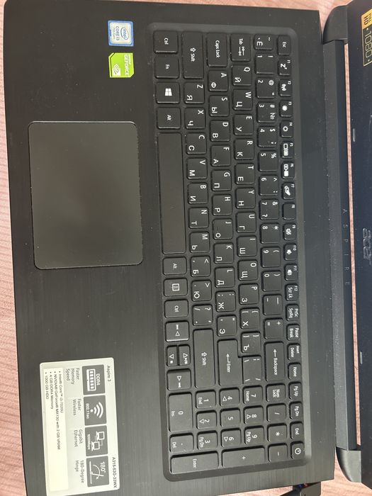Ноутбук Acer aspire3  2019 года