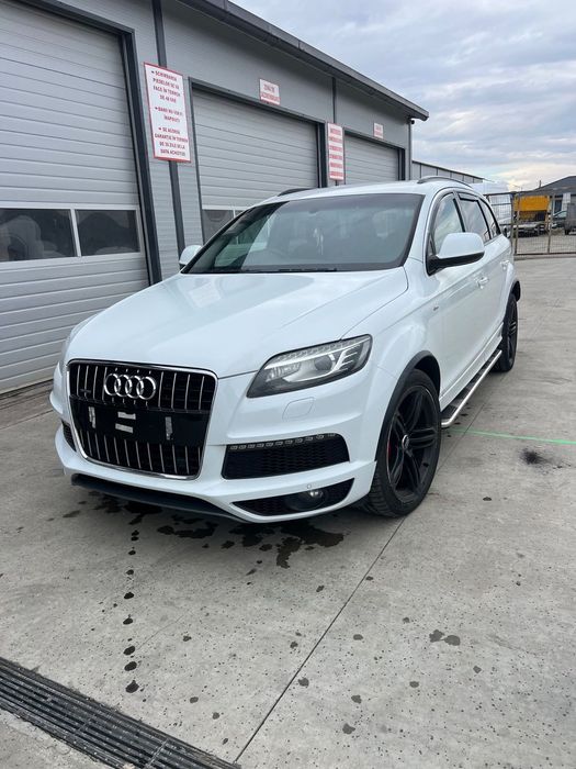 DEZMEMBREZ Piese Auto Audi Q7 Facelift Motor 3.0 diesel cod CJM CRC CJG Cutie viteze Automata NAC Fata completa Bara fata spate injectoare Turbina Kit Injectie Far Bi-xenon Led Portiera fata spate Carlig Jante aluminiu Interior Piele Volan S line Haion el