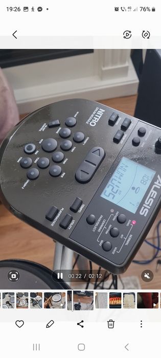 Tobe Yamaha DTXPLORER si Roland cu modul Alesis