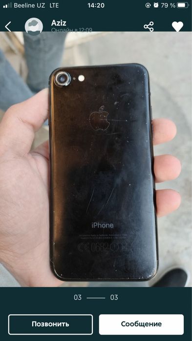 iphone 7 sotiladi 32 gb