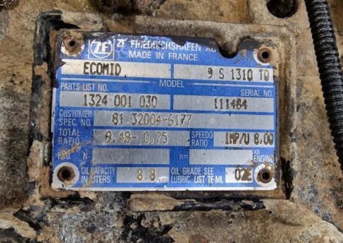 cutie viteza zf ecomid 9s1310 to /