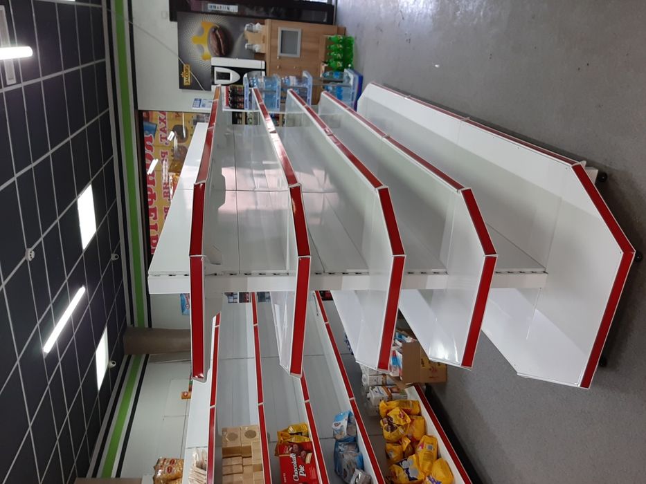 Торговое оборудование полка прилавка хлебница и конфетница и овощной