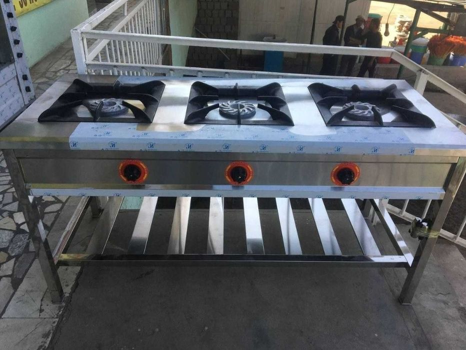 Gaz plita 6 konforka Газовая плита 3, 4, 6, конфорки
