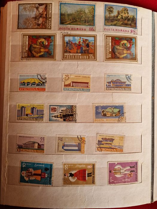 Colectie timbre romanesti