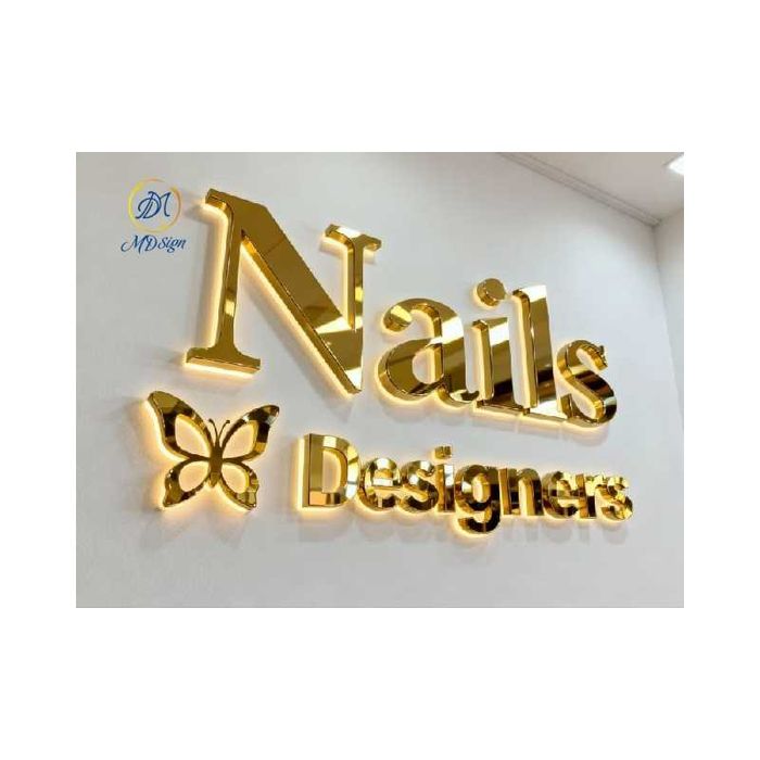 Объемные буквы Наружная реклама ташкент.Парикмахерская.Сартарошхона