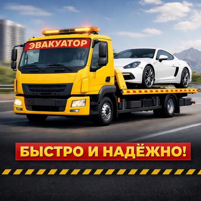 Услуги Эвакуатор Алматы недорого