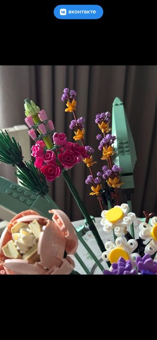 Набор lego цветы
