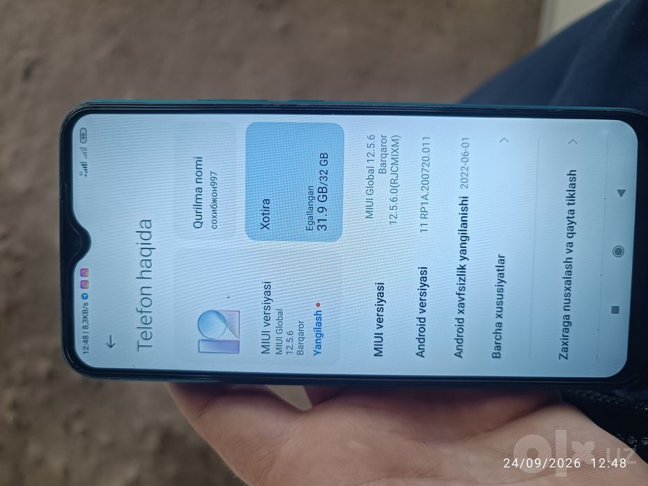 Redmi 9 telefon sotiladi
