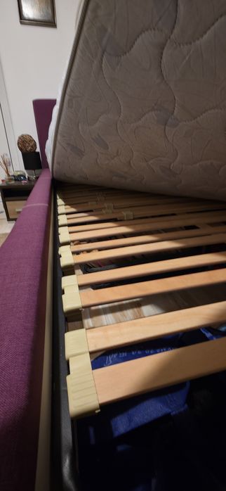 Легло с подматрачна рамка и  матрак  190/120см