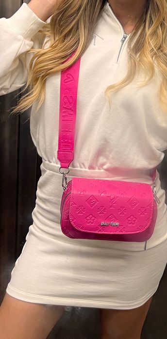 Чанта в розов цвят