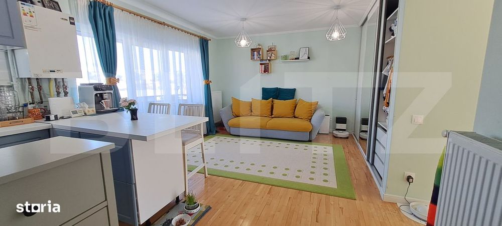 Apartament cu 2 camere, 44 mp, etajul 1 din 2, parcare cu CF, zona Tin — fotografia 1