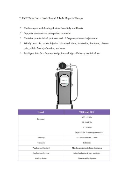 Апарат за магнитотерапия AresPro PMST MAX
