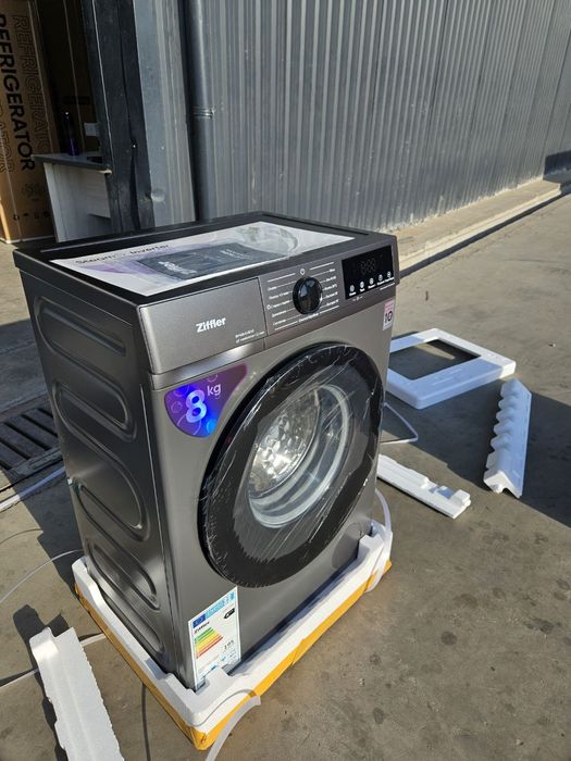 Kir yuvish mashinasi ziffler 8 kg invertor steam