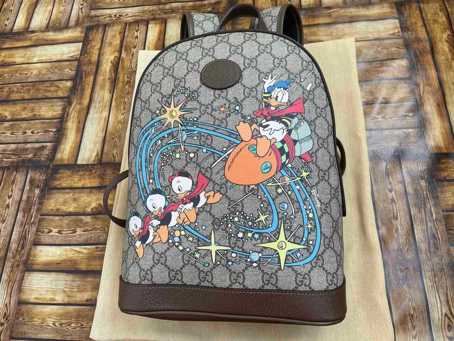 Оригиналнa Раница Gucci x Disney Supreme Canvas Limited Edition Гучи